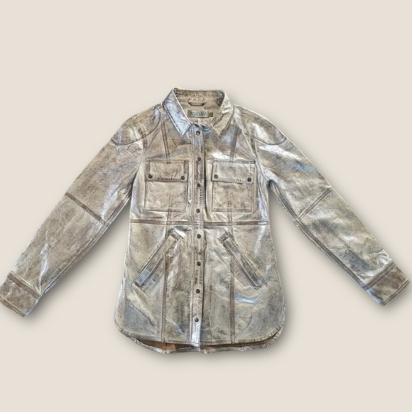 Nicholas K for Free People Metallic Seth Shirt - Picture 6 of 14